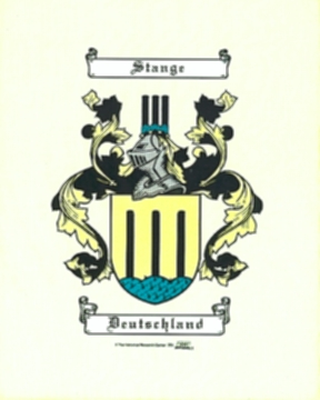 Wappen Familie Stange